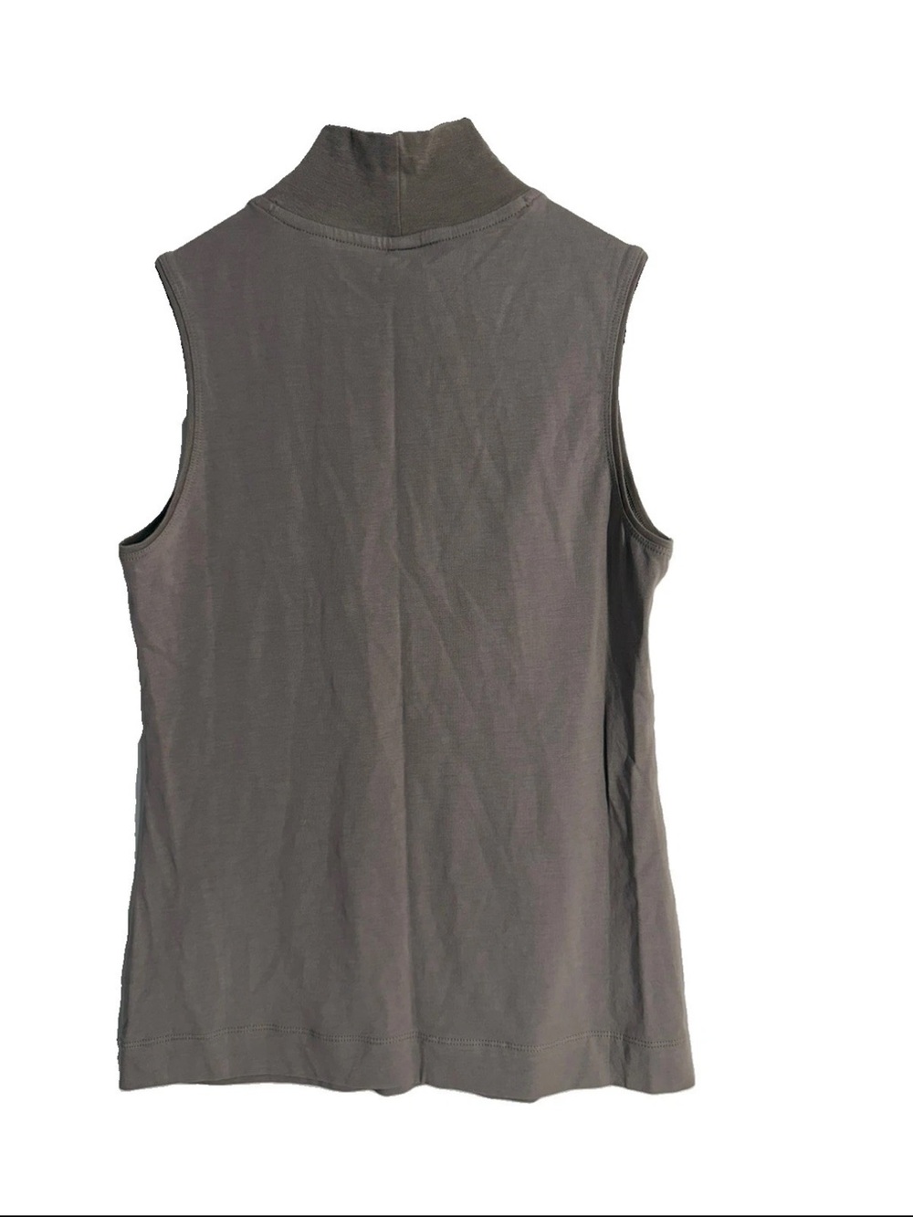Athleta Outbound II Mock Neck Tank Top Mauve Brown Sleeveless XS - Picture 6 of 9